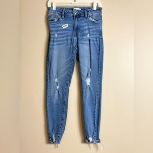 Re generation meadow jeans 7/28 13-1/2. W 10” rise 27” inseam  preowned